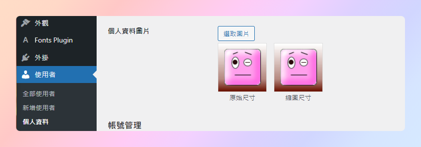 One User Avatar