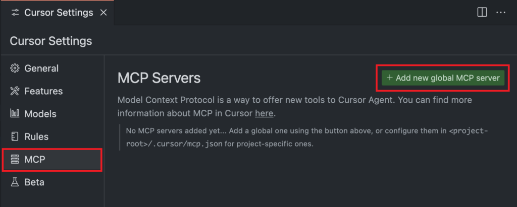 add mcp server